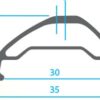 Tor TR35 Aluminum Rims - Image 3