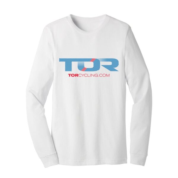 Tor Red Stripe Long Sleeve Tee