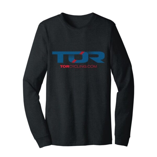 Tor Red Stripe Long Sleeve Tee - Image 3