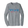 Tor Red Stripe Long Sleeve Tee - Image 2