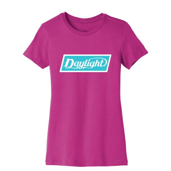 Daylight Boxed Logo Women's Slim Fit Tee