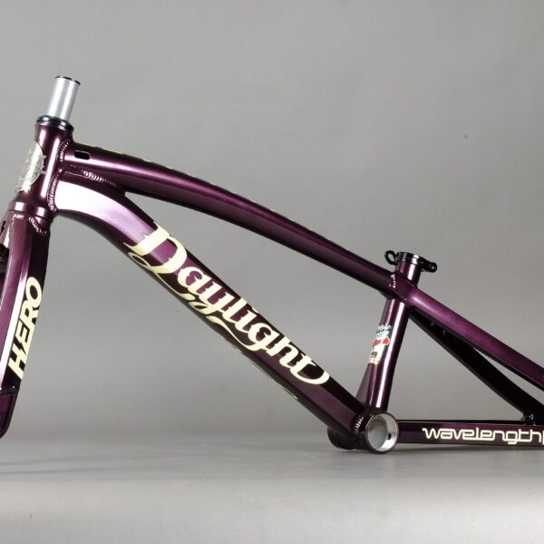 Daylight Wavelength 2.0 Frame with Hero Fork - Pro XXL 20" - Powder Keg Napa Burgundy/Cream